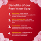 Rose Water Soaps with Niacinamide & Glycerine | Roslin Soaps